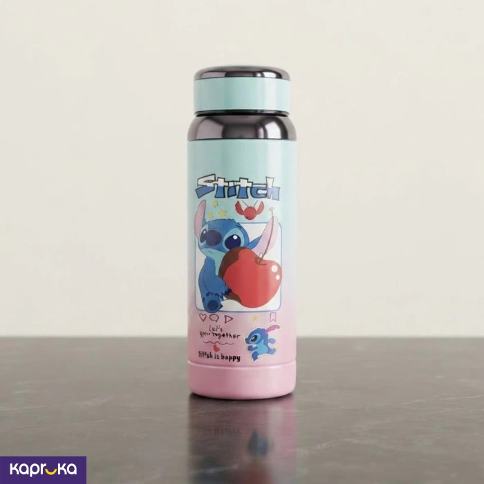 800ml Vacuum Stainless Steel Flask Double Wall Insulated Thermal Bottle With Stitch Design