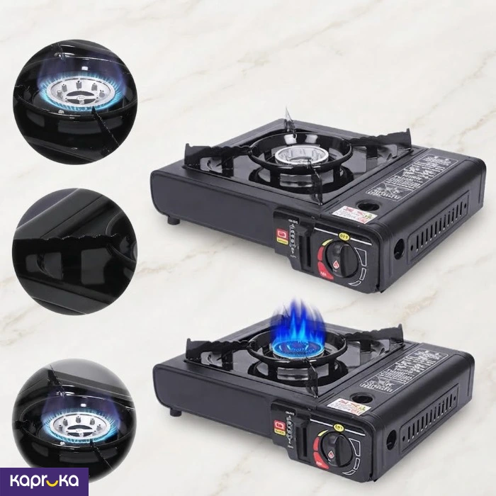 Aluminum Alloy Portable Gas Stove Single Burner Camping Stove