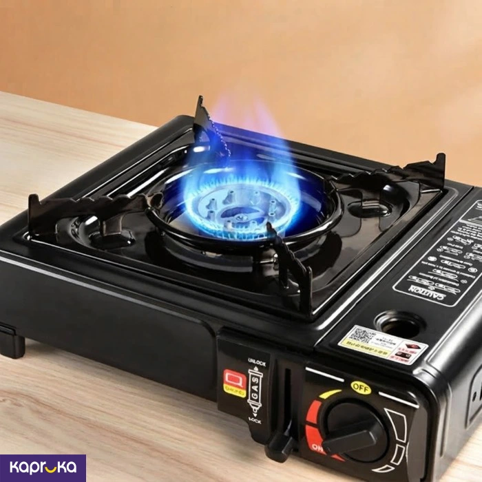 Aluminum Alloy Portable Gas Stove Single Burner Camping Stove