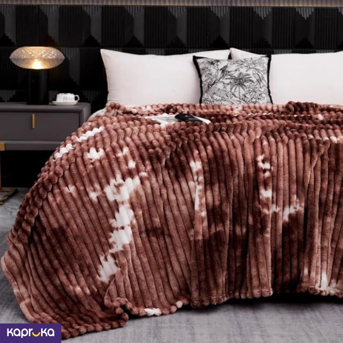 Printed Blanket Checks Warm Blankets Rib Blanket Thicken Bed Sheet Ws B 408
