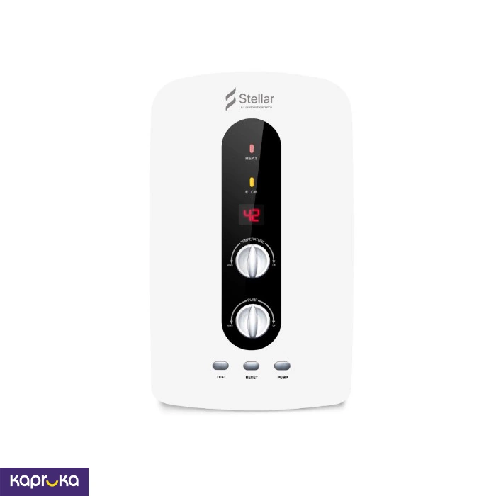 Stellar Instant Hot Water Heater 3 Point 5 Kw With Pressure Pump