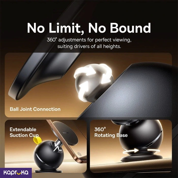 Baseus Primetrip Vc1 Air Dashboard Magnetic Car Mount