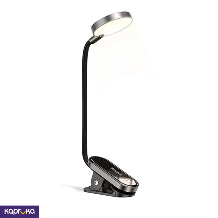 Baseus Comfort Reading Rechargeable Mini Clip Lamp Dark Gray