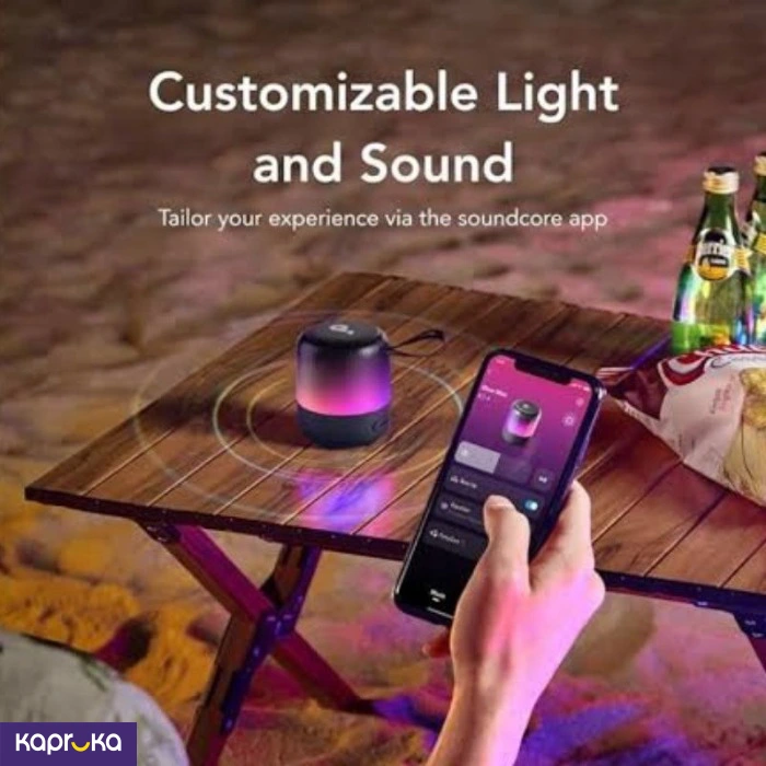 Anker Soundcore Glow Mini Portable Bluetooth Speaker