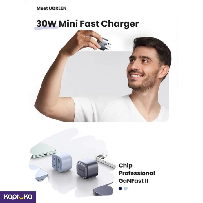 Ugreen 90878 30w Type C Gan Fast Charging Adapter Cd305