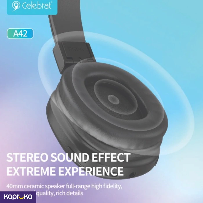 Celebrat HiFi Sound A42 Wireless Stereo Headset
