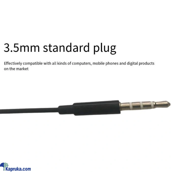 HandsFree Classic Dynamic Sound With Microphone Charcoal Black