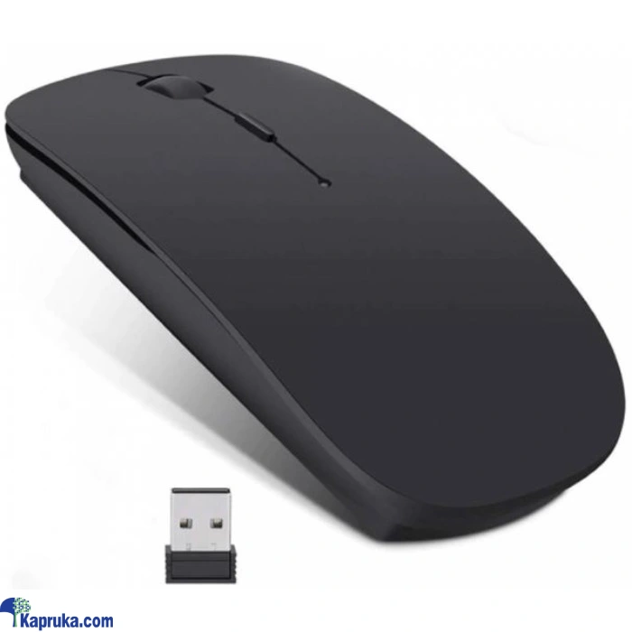 Optical Wireless Mice With Adapter Sleek And Ergonomic