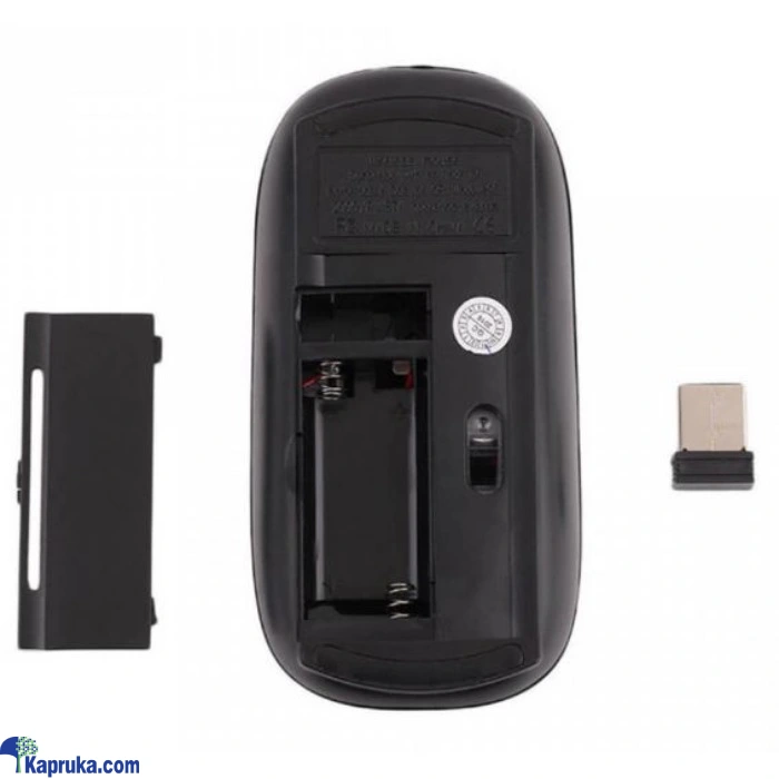 Optical Wireless Mice With Adapter Sleek And Ergonomic