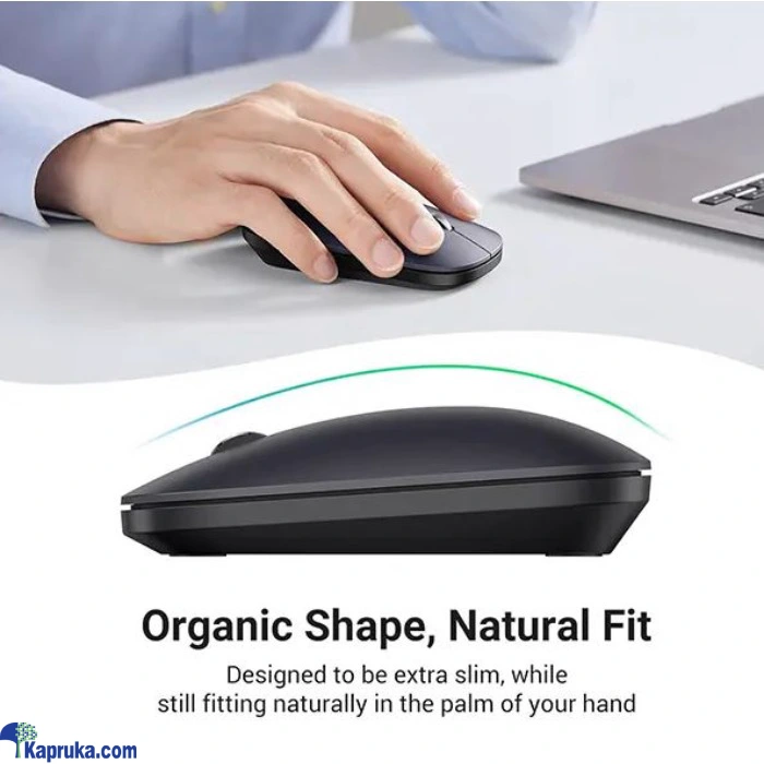 Optical Wireless Mice With Adapter Sleek And Ergonomic