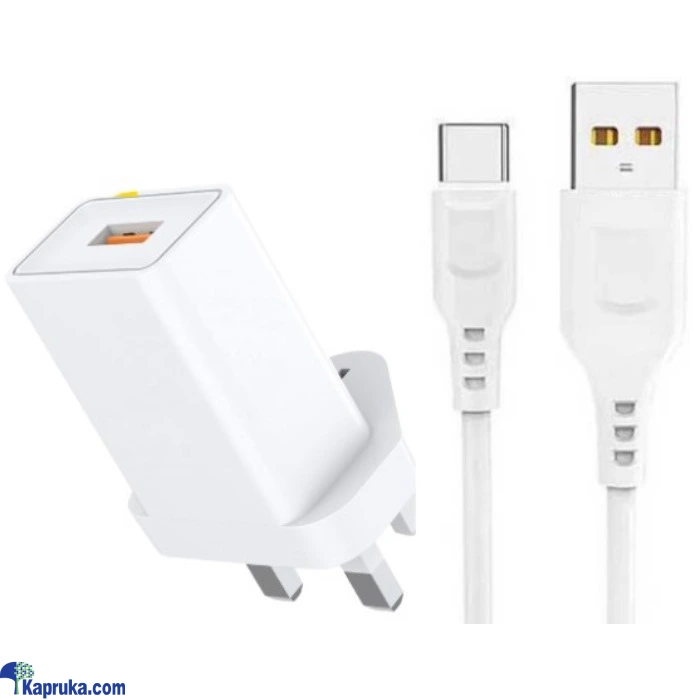Smart Phone Uk 3 Pin Usb Charging Dock With Type C Data Cable Premium Quality