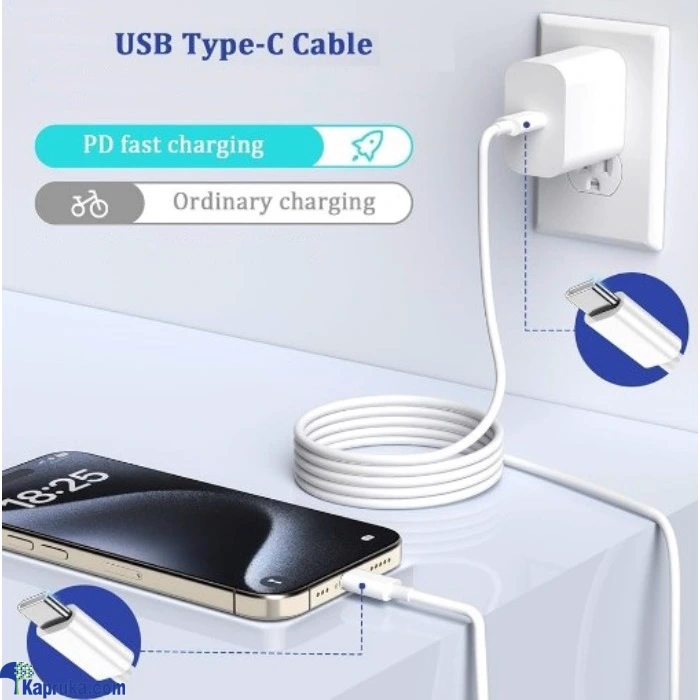 Smart Phone Uk 3 Pin Usb Charging Dock With Type C Data Cable Premium Quality