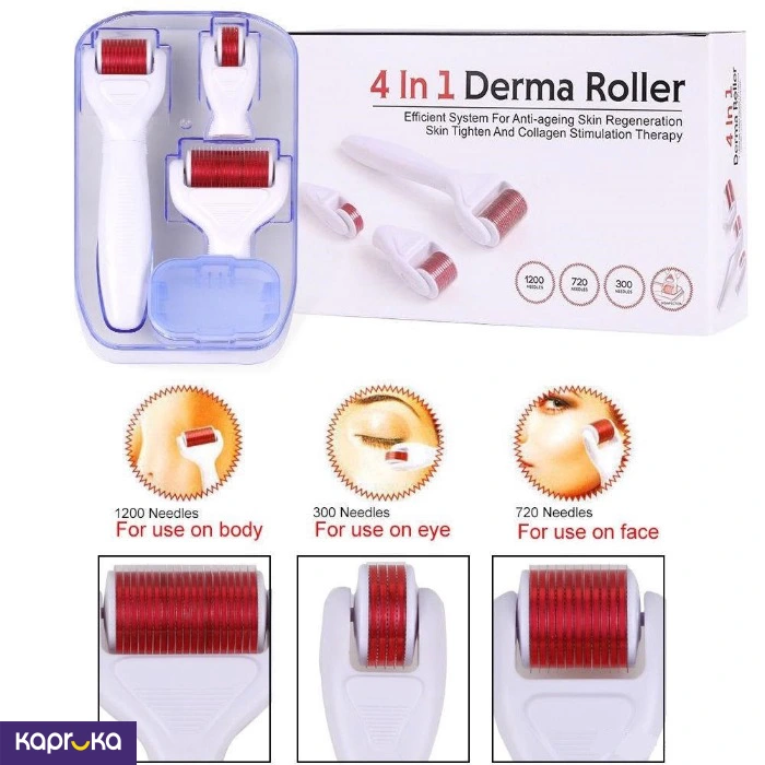 4 In 1 Derma Roller Set