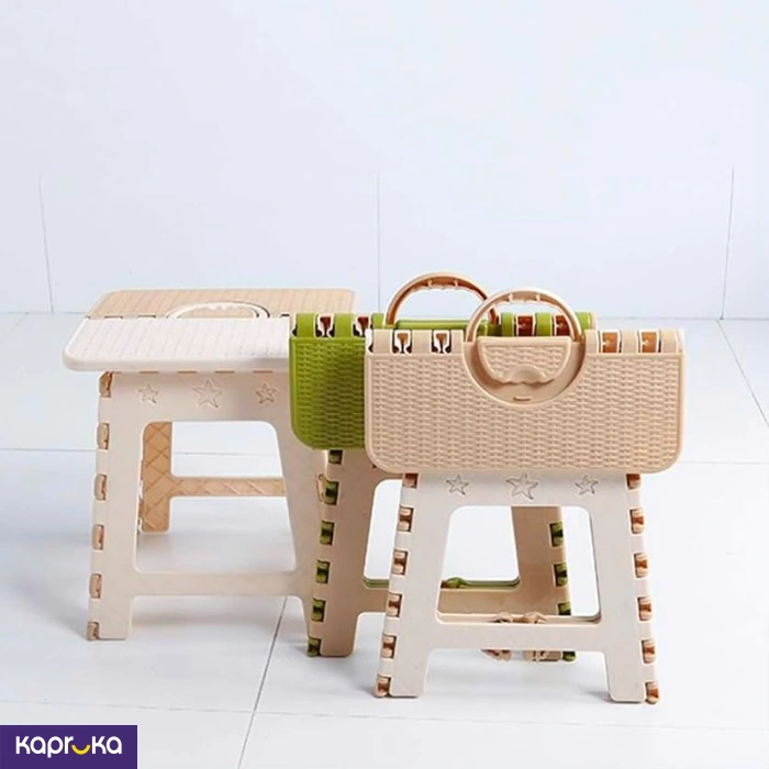 Portable And Foldable Plastic Stool Chairs