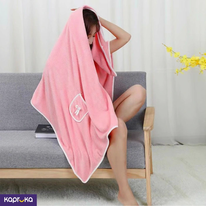 Shower Bath Towel Dress Robe