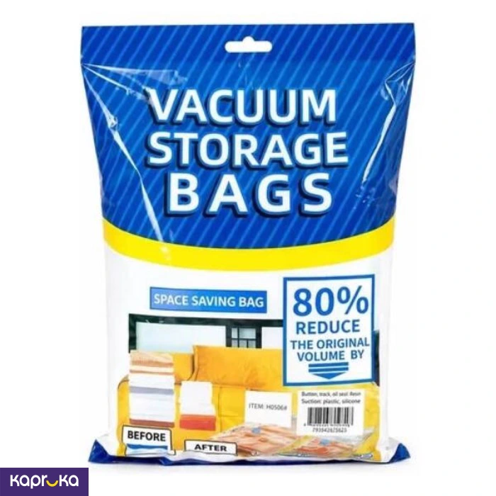 Space Saving Reusable Vacuum Storage Bags Pack With Hand Pump