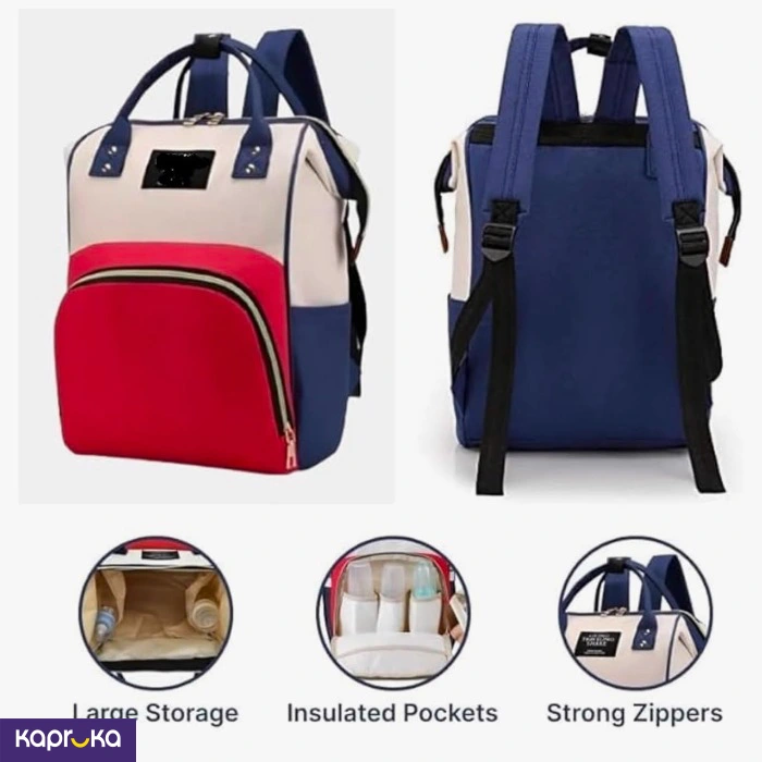 Large Capacity Mama Diaper Backpack Bag For Baby Care