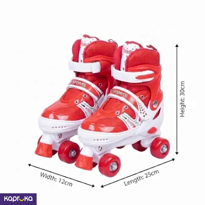 Kids Skate Shoe Large Double Wheel Sh2