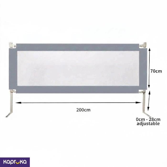 Baby Bed Single Side Rail Guard 6 Feet 6 Inch