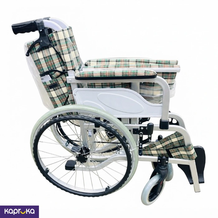 Aluminum Light Weight Wheelchair Fabric Padding Cushion Seat