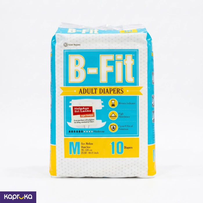 B Fit Adult Diapers Meduim
