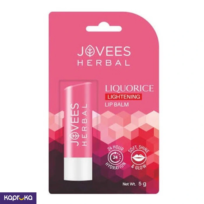 Jovees Liquorice Lightening Lip Balm 5g