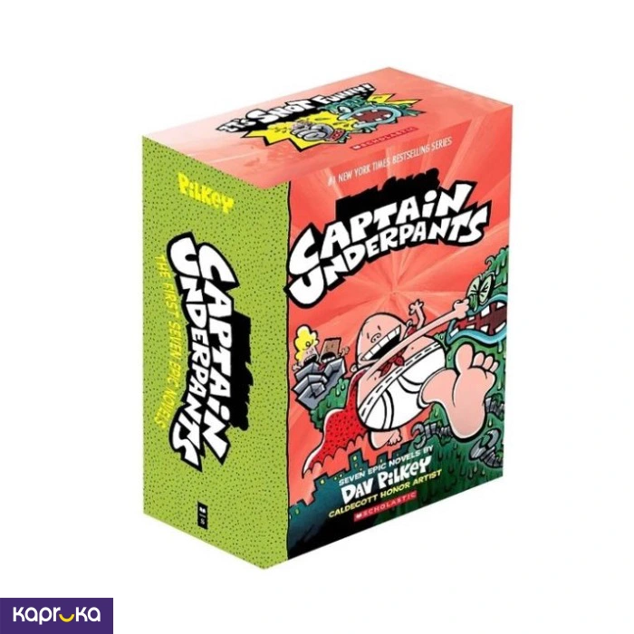Captain Underpants Box Of 7