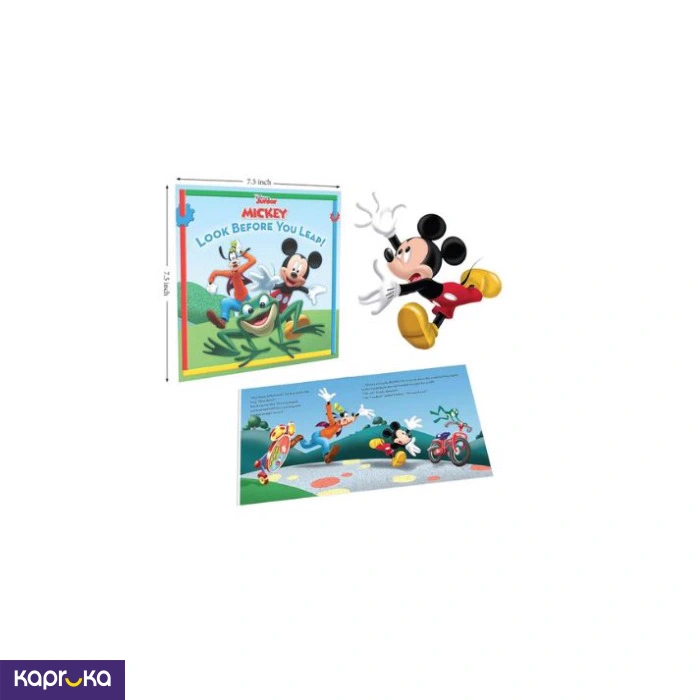 Mickey And Friends Book 48 Glitter Piece Puzzles