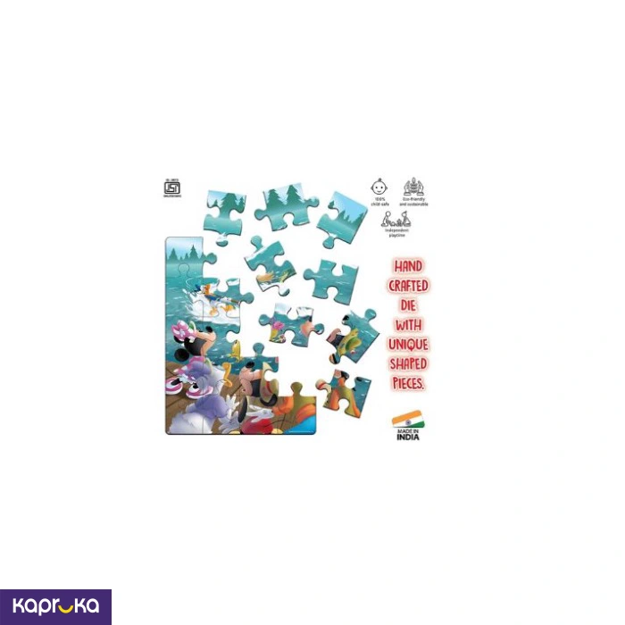 Mickey And Friends Book 20 Piece Puzzles