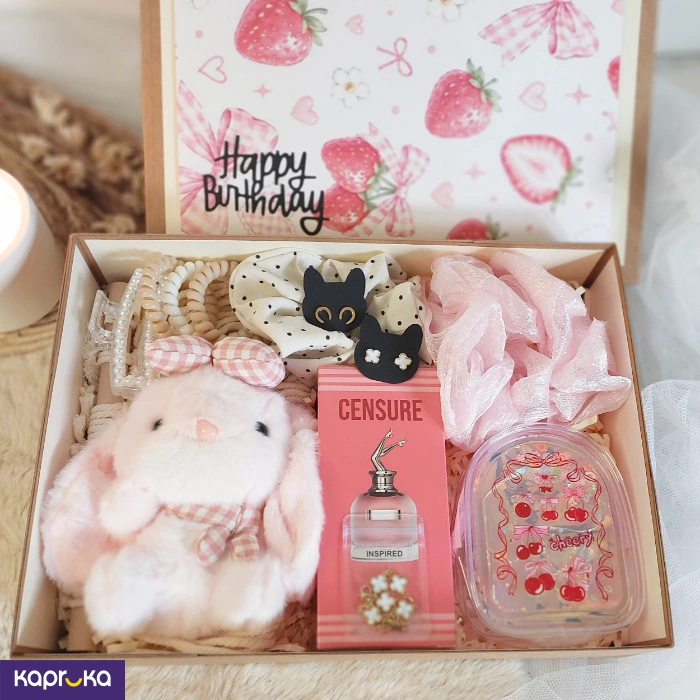 Pink Blooming Birthday Giftset