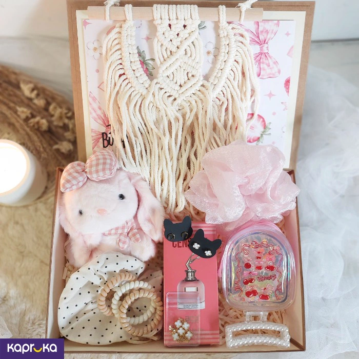Pink Blooming Birthday Giftset