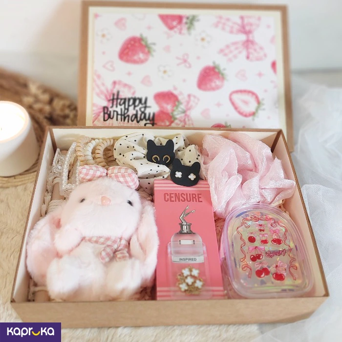 Pink Blooming Birthday Giftset