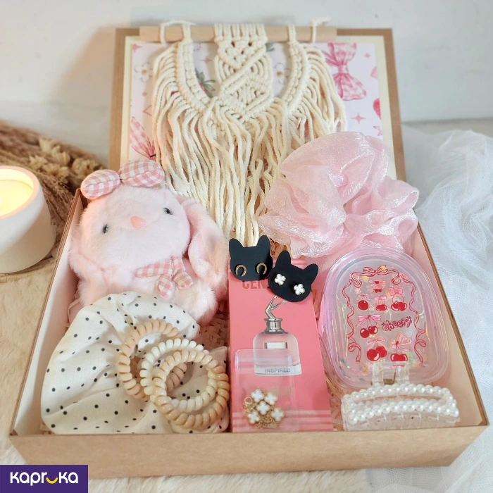Pink Blooming Birthday Giftset