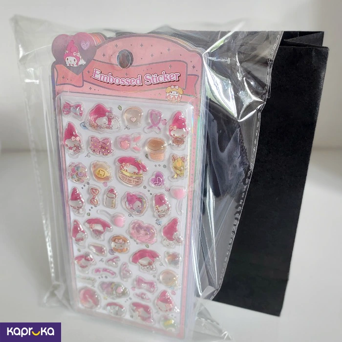 Embossed Sticker Set