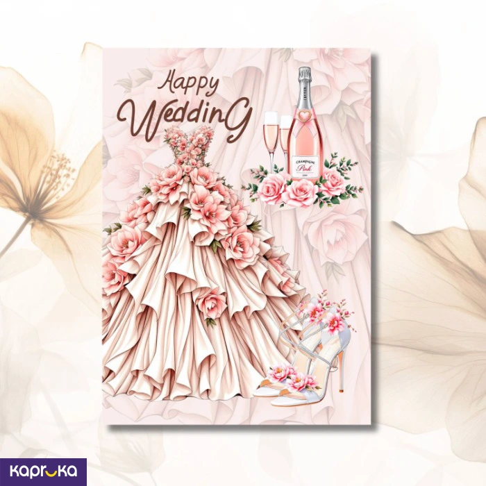 Happy Wedding Greeting Card