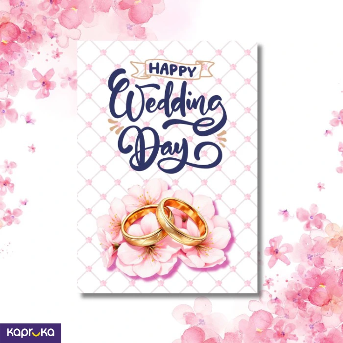 Happy Wedding Day Greeting Card