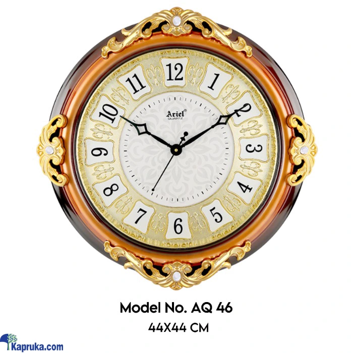 Aq46 Ariel Wall Clock
