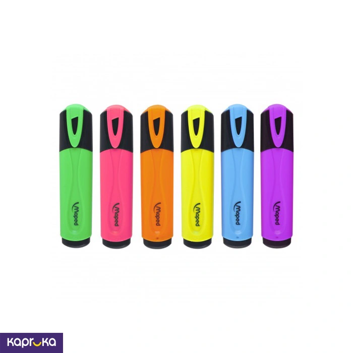 Maped Fluo Peps Highlighters X 6