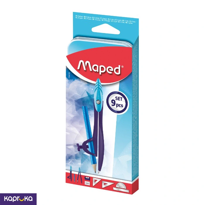 Maped Arctic 9p Math Set