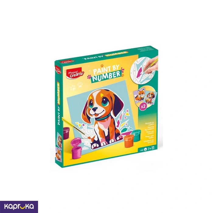 Maped Creativ Paint By Numbers Cat