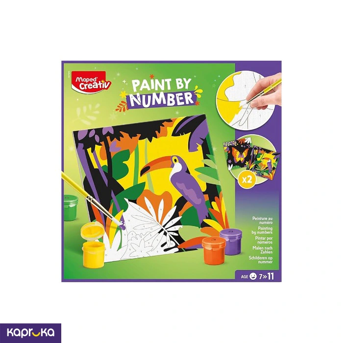 Maped Creativ Paint By Numbers Toucan