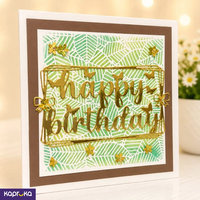 Happy Birthday Greeting Card