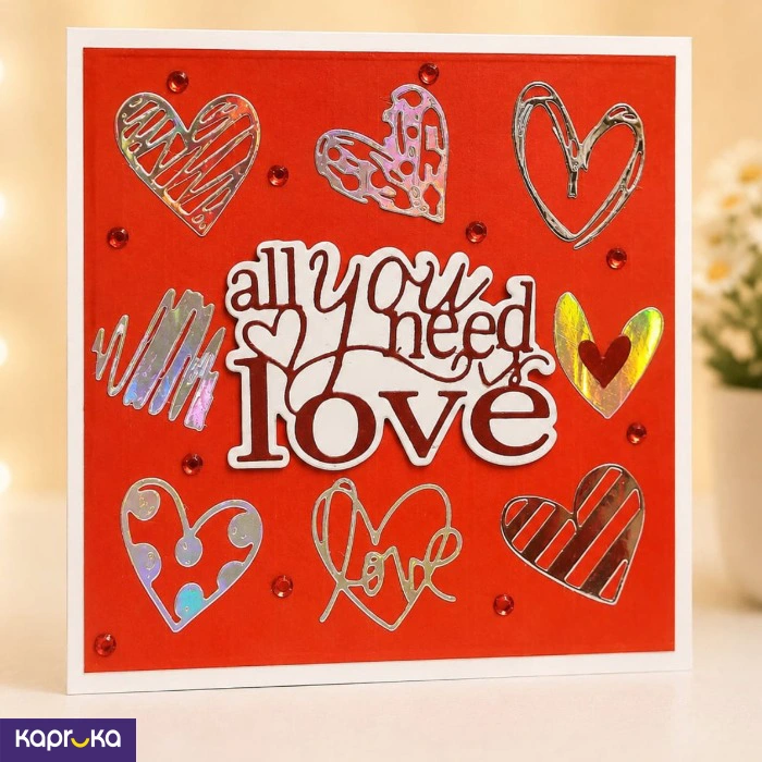 All You Need Love Greeting Card