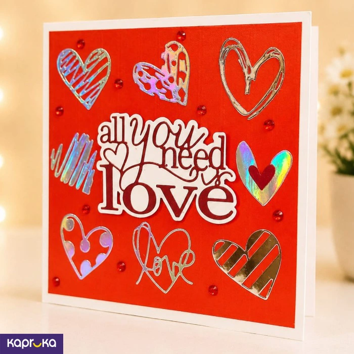 All You Need Love Greeting Card