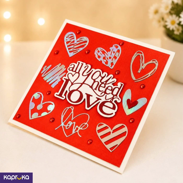All You Need Love Greeting Card