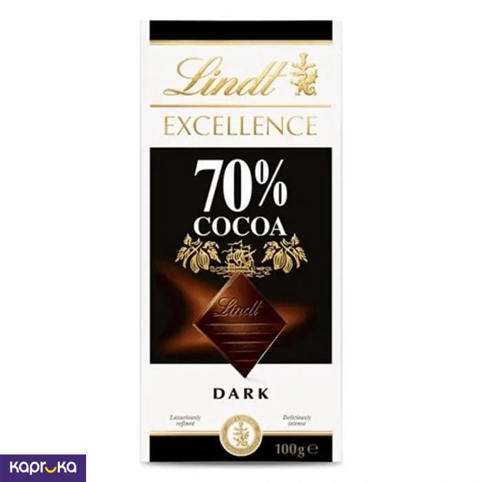 Lindt Excellence 70 Precent Dark 100g