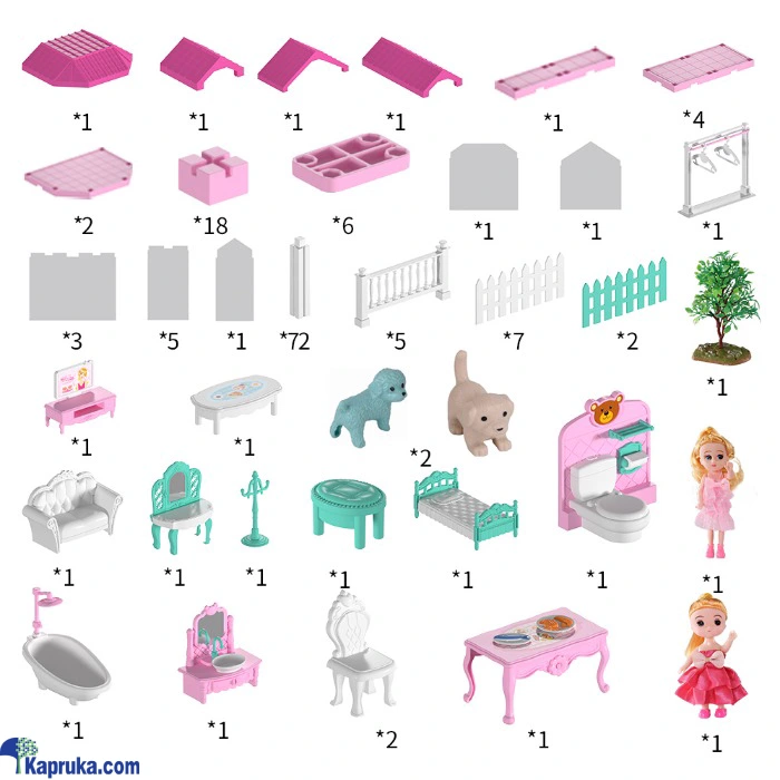 Dolls and Dollhouses ef_pc_kids0v2648p00003 in Sri Lanka