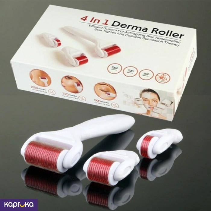 4 In 1 Derma Roller Microneedling Kit