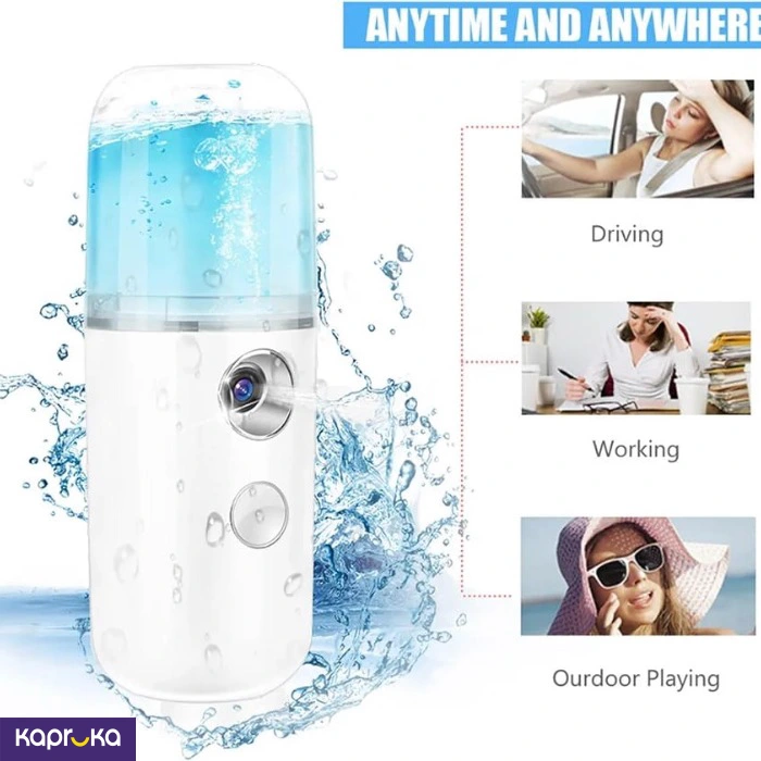 Moisturising Mini Face Steamer Mist Sprayer Machine Rechargeable