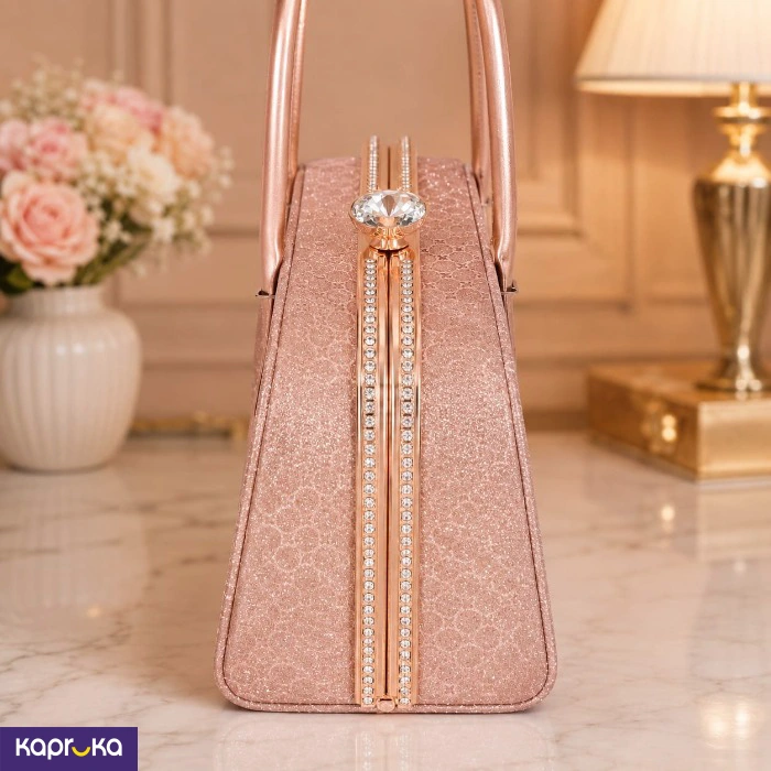 Royal Gilded Rose Handbag